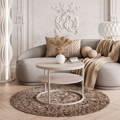 Frame Coffee Table with Storage