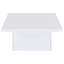 White High Gloss 2-piece Coffee Table Set