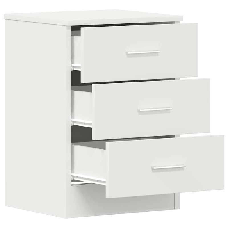 Table de bout pour canapé vidaXL, Blanc