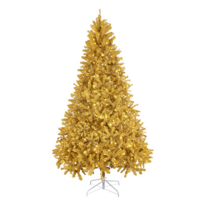 Maria 9 ft Golden Artificial Christmas Tree