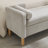 Upholstered Flip Top Storage Bench With Bolster Pillows-745279421