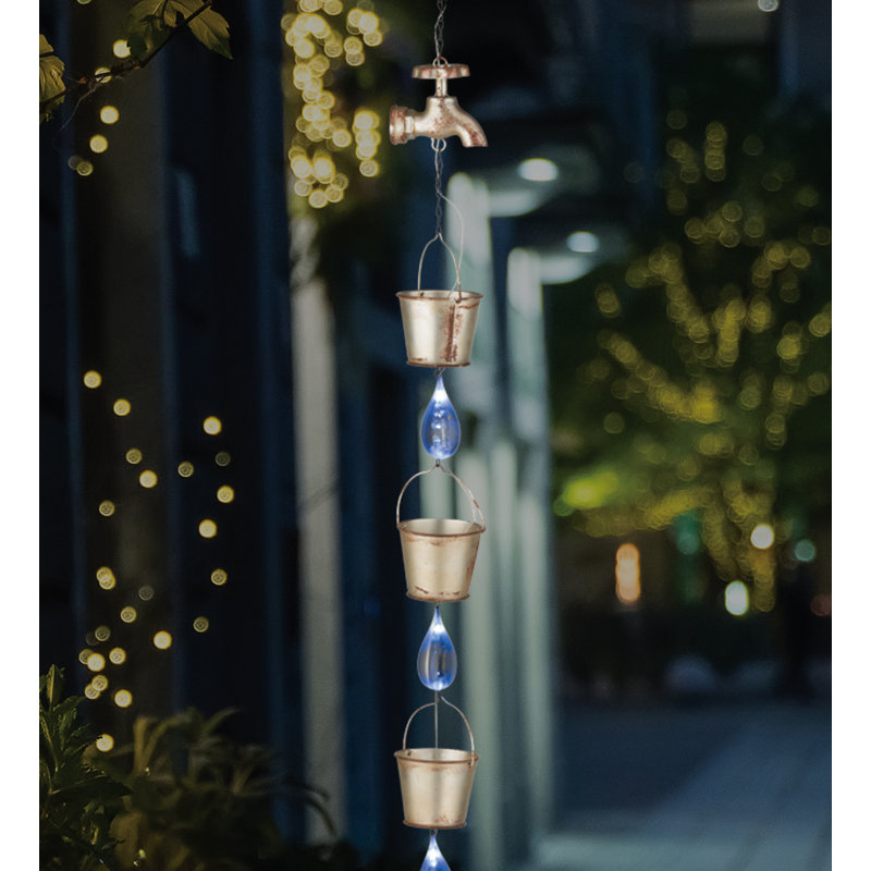 Ornement solaire goutte d'eau 54 "- robinet