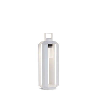 Cube Outdoor Lantern Small Battery