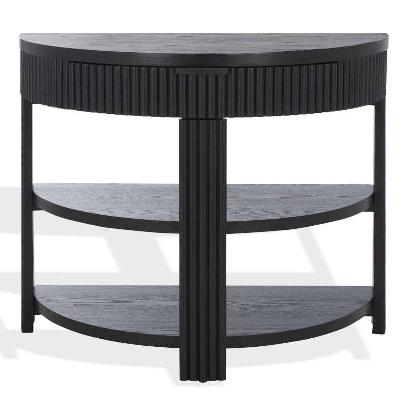 Console Christy Reeded, Noir
