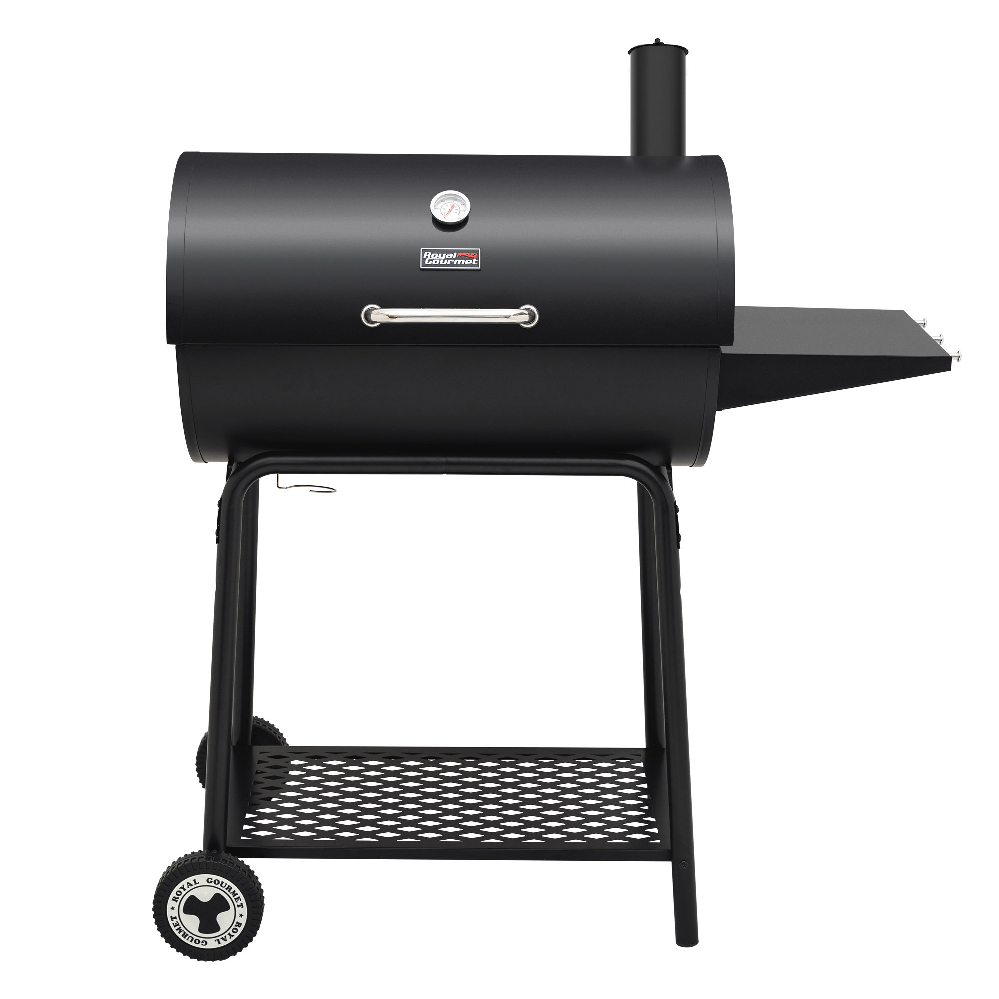 Outsunny 37.75'' W Kettle Charcoal Grill & Reviews