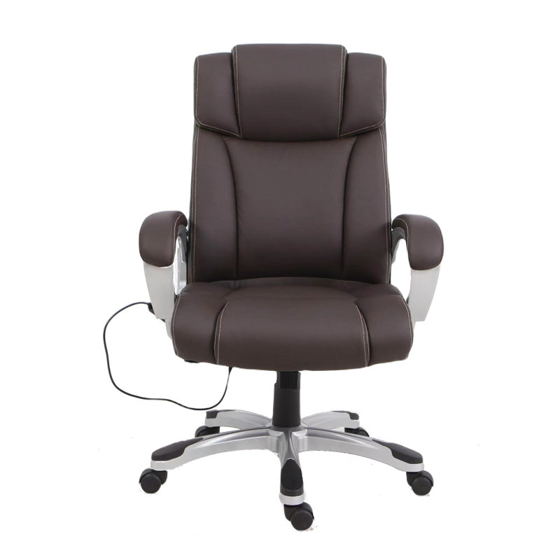 Executive Chair with Headrest, Brown