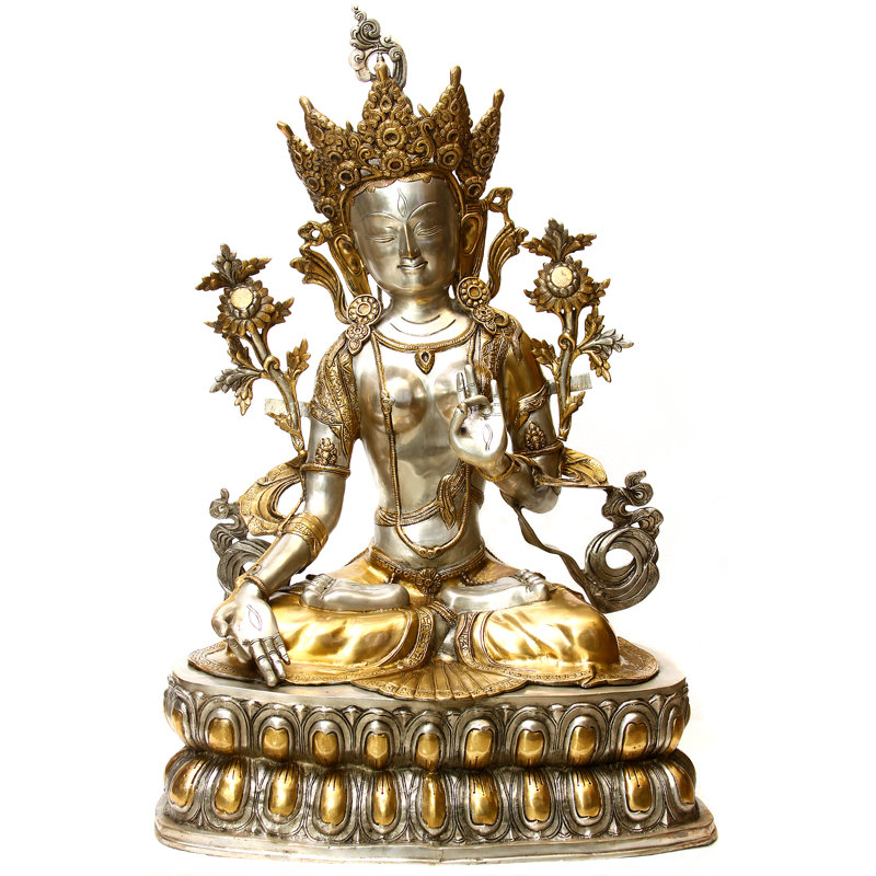 Religious & Spiritual Statue, Silver/Gold