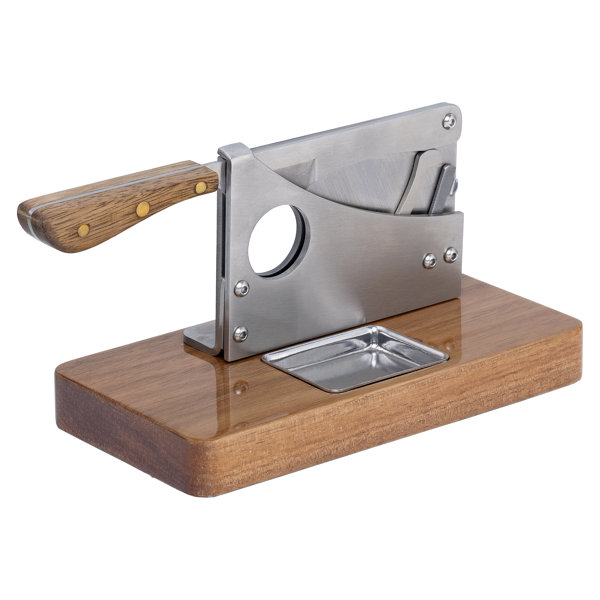 Stainless Steel Cigar Cutter - Butcher Style Latitude Run