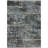 3' X 5' Charcoal And Gray Geometric Washable Indoor Outdoor Area Rug