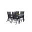 Jayesh 4 - Person Patio Dining Set with Extendable Rectangular Table-1634196540-1634196538