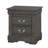 1Pc Traditional Classic Wooden 2-Drawers Nightstand-758736866