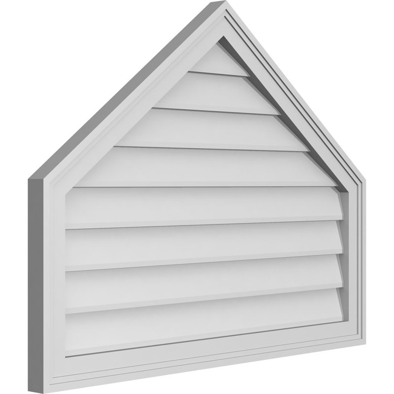 Ventilé pignon non-fonctionnel Signature, H 26 po x l 34 po x P 1,5 po