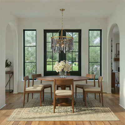 Gemma 24'' Modern Gold Chandelier