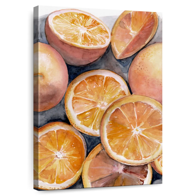 Yarlin Fruit Slices III, 51" H x 34" W