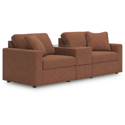 Braintree 3-Piece Sectional With Storage Console
