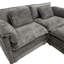 Canapé double surdimensionné avec tissu en chenille doux, accoudoirs amovibles, poches latérales pratiques et repose-pieds confortable pour une détente ultime-1303215779