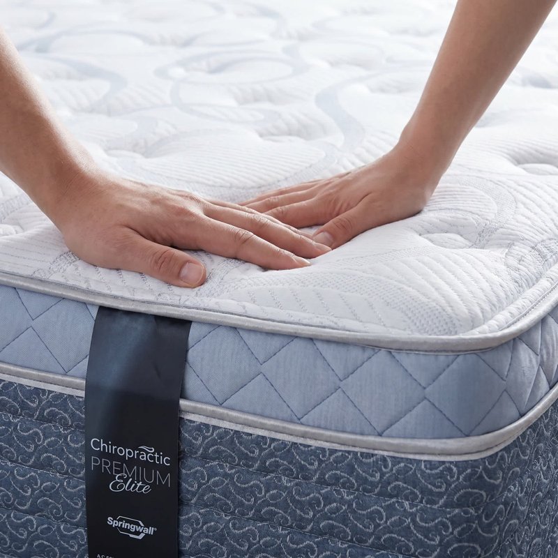 Pare-soleil moelleux de luxe à plateau euro de qualité supérieure - Fabriqué localement au Canada - Grande hauteur de 12 po - Ressorts ensachés et mousse de luxe Bio Comfort