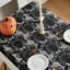 Nappe d'Halloween en dentelle noire fantôme