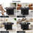Marble Top Round Single Coffee Table-663741124