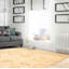 Tapis décoratif en laine de conception unique 3 pi 10 po x 5 pi 11 po noué à la main New Age