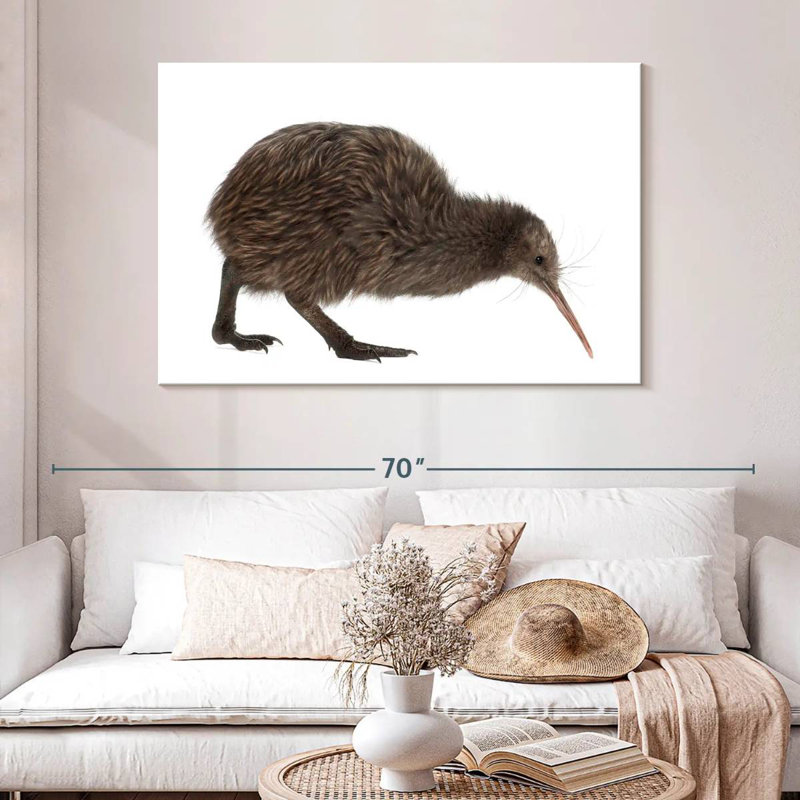 Kiwi Bird, 32" H x 48" W