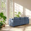 Canapé modulaire 3 places avec repose-pieds Classic