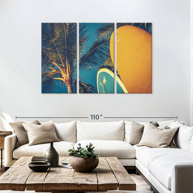 Senne Surfboard Summer Break, 48" H x 74" W