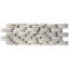 Nature Stacked Pram Gray Pebble Mosaic Tile-342312245