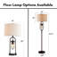Lampe de table en bronze 26 po Jasper-John USB