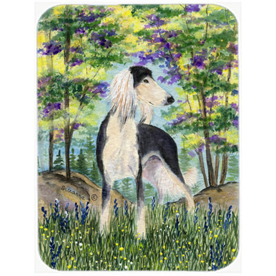 Caroline's Treasures Saluki Glass Cutting Board