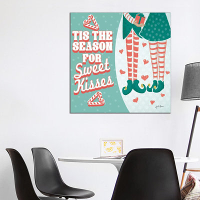 Vintage Christmas VIII by Janelle Penner - Wrapped Canvas Print