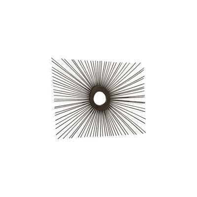 Miroir d'appoint Spoke Burnt