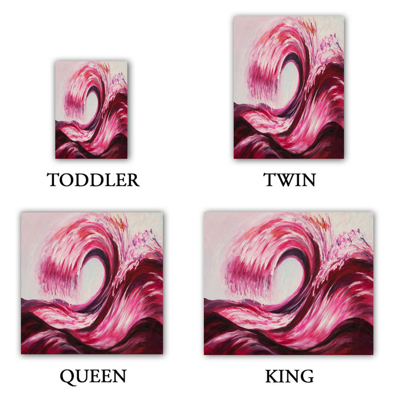Abstract Duvet Cover, 1 King Duvet Cover + 2 King Shams