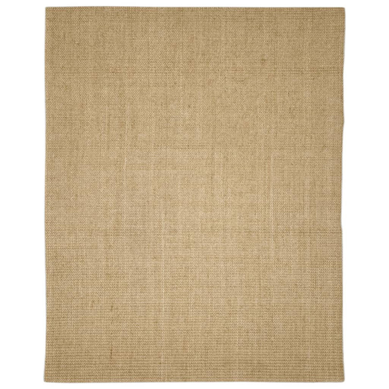 Light Brown Area Rug, Rectangle 80 x 100 cm