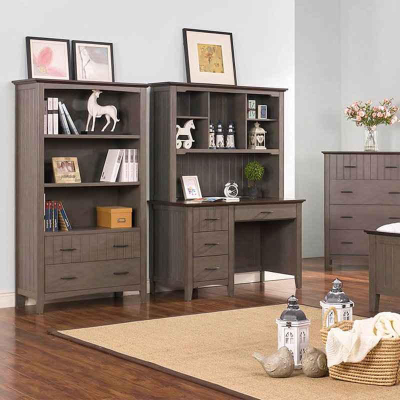 Joslyn Desk in Gunmetal Grey