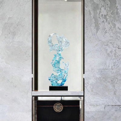 Modern Resin Finial Decorative Object