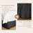 Jersey Knit Stretchy Wrap Around Box Spring Cover-101908382-101908381
