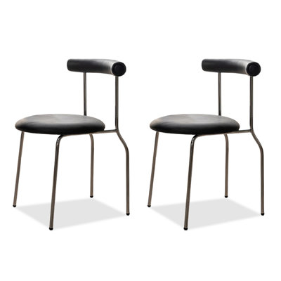 Black side Chair(Set of 2)