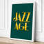 Jazz Age Art Deco - Wrapped Canvas-866784351-866784344