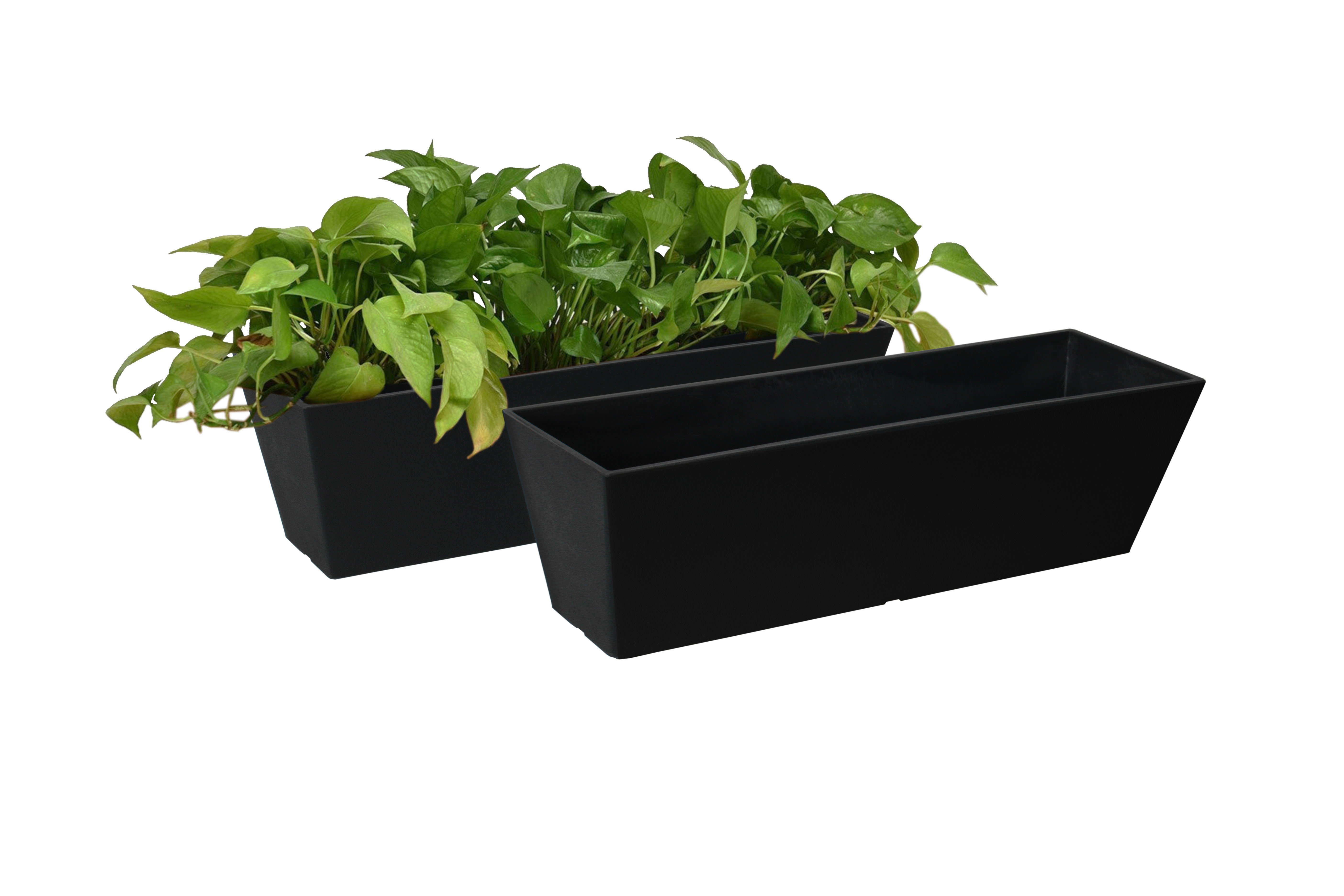 large self watering planter 4, 6, 8, Inch Self Watering Planter, Large Indoor Outdoor Plant Pot with Drainage, Terracotta, Green, Beige, Modern Ribbed Design 8" / Silver / Green