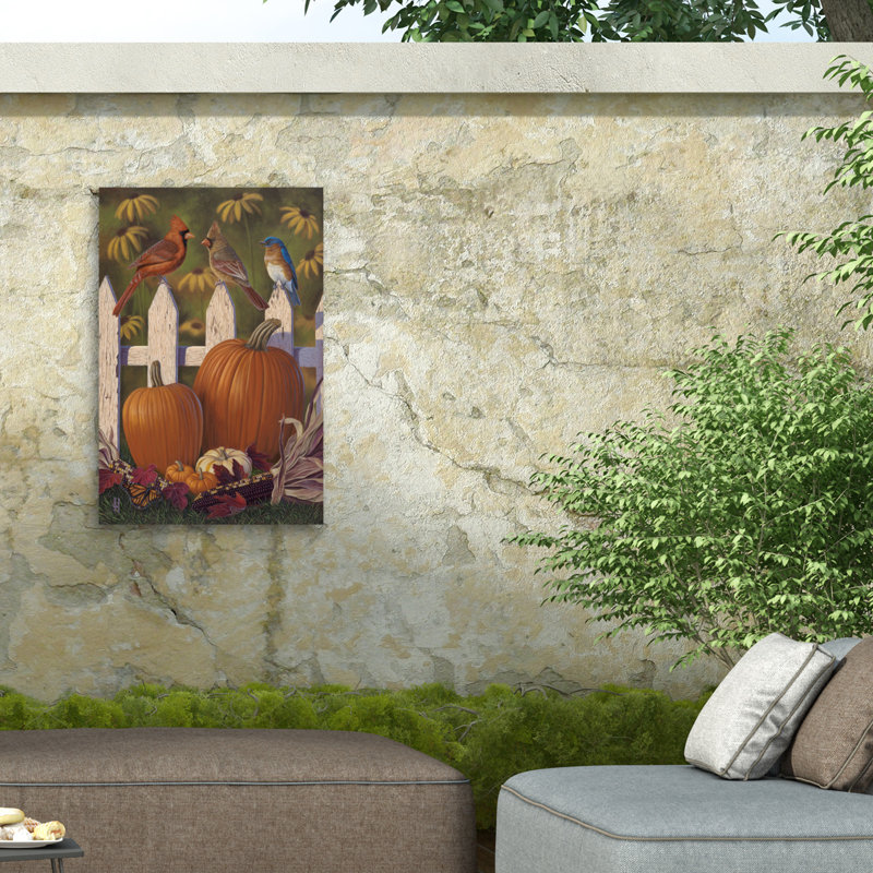 Jeff Hoff, toile d'automne pour l'extérieur, H 12 po x l 19 po