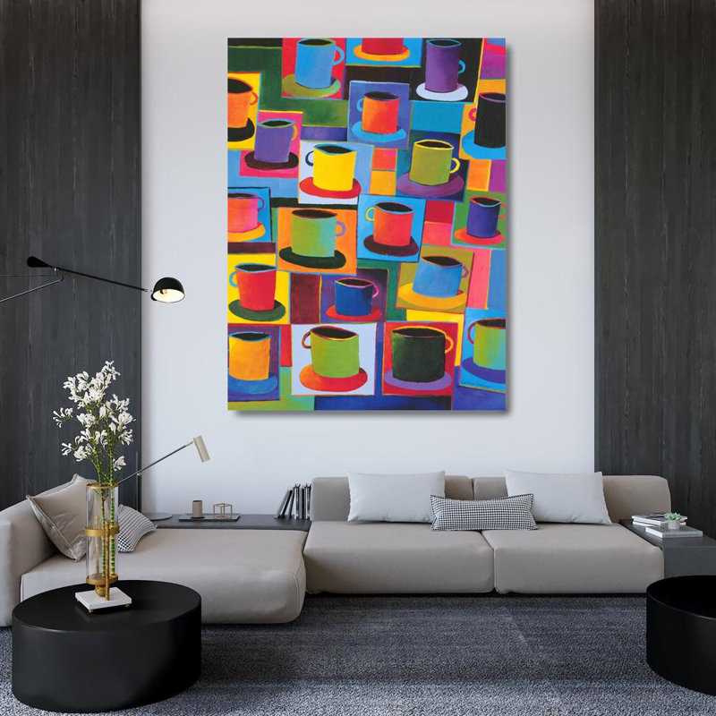 Java Time, 48" H x 36" W