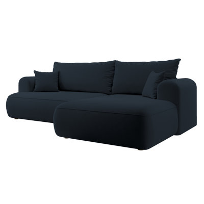 Alija 3 Seater Velvet Sofa & Chaise