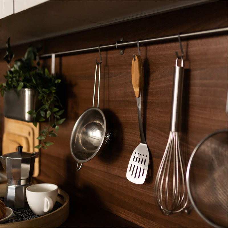 Spatule en métal avec poignée en bois Deiss Pro