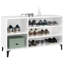 Aubreir Faux Leather Upholstered Storage Bench-1871203274