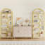 207.52cm H x 75.94cm W Steel Bookcase-790965825