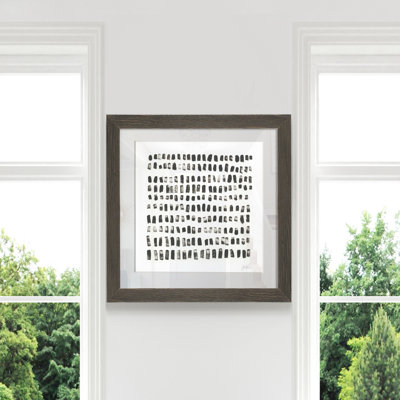 " Mixed Signals I " Painting Print