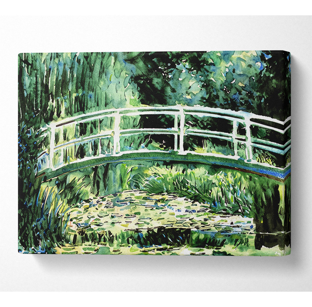 Monet Lily Pond - Leinwanddrucke auf Leinwand