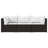 24.8'' Wide Patio Sectional Set with Cushions-1569880820-1569880823