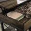 Table basse à plateau relevable